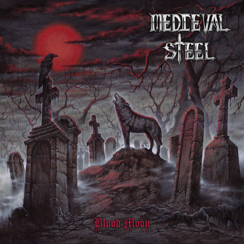 Medieval Steel - Blood Moon - Red/black Splatter - Vinyl Record