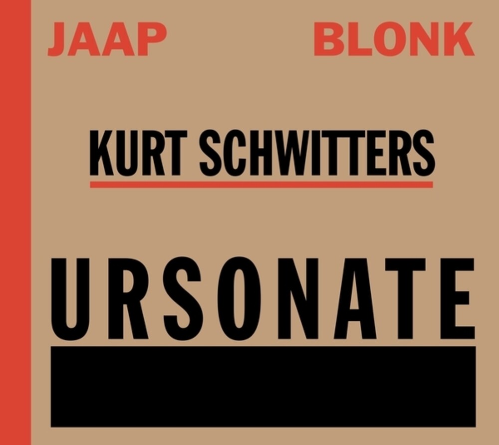 Jaap Blonk - Ursonate Music CD