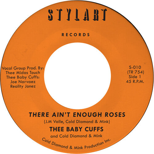 Thee Baby Cuffs / Cold Diamond & Mink - There Ain't Enough Roses - Orange - Vinyl Record