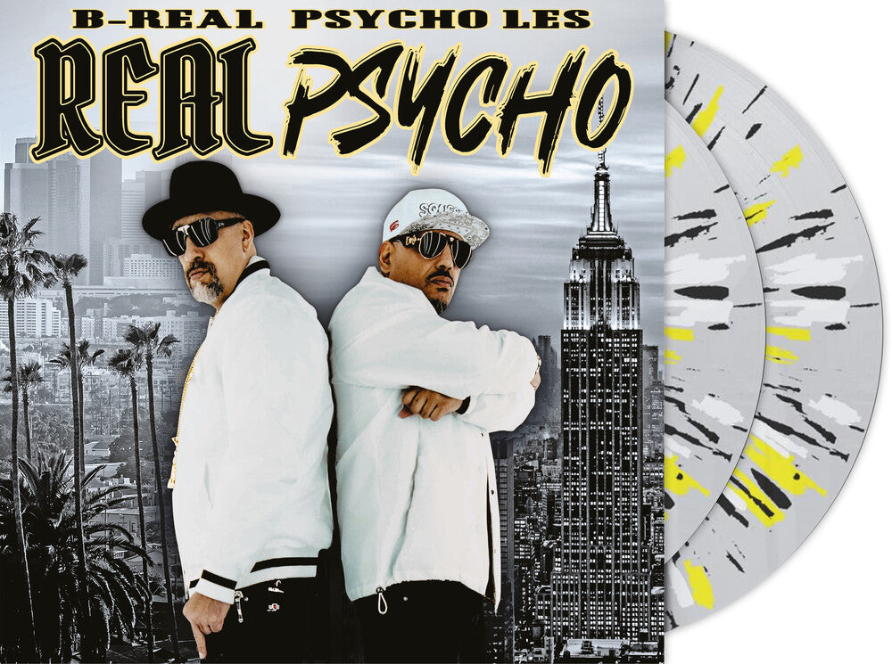 B-Real & Psycho Les - Real Psycho - Deluxe Limited Edition (Blk) [Clear Vinyl] Vinyl Record