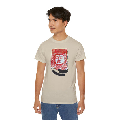 Fine Art Buddha Tablet Print Unisex Ultra Cotton Tee