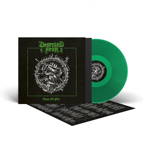 Deserted Fear - Veins Of Fire - Green - Vinyl Record