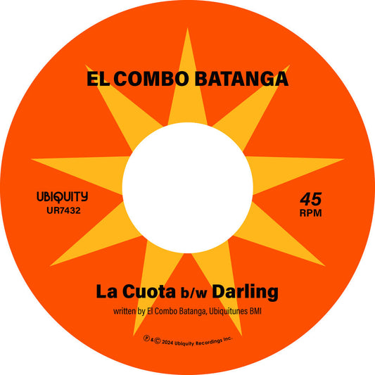 El Combo Batanga - La Cuota b/w Darling [7" Vinyl]