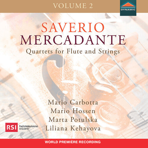 Carbotta / Hossen - Saverio Mercadante Quartets For Flute & Strings - Music CD