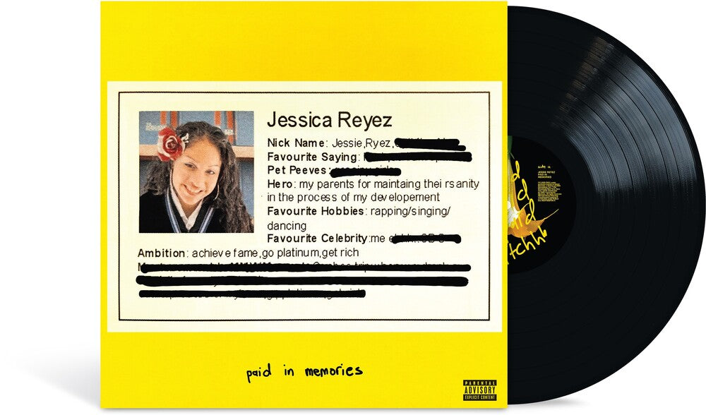 Jessie Reyez - Paid In Memories [LP] Vinyl Record