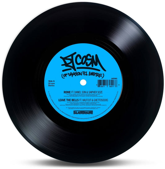 DJ Cosm - Rome / Leave the Bells / All or Nothing [7" Vinyl]