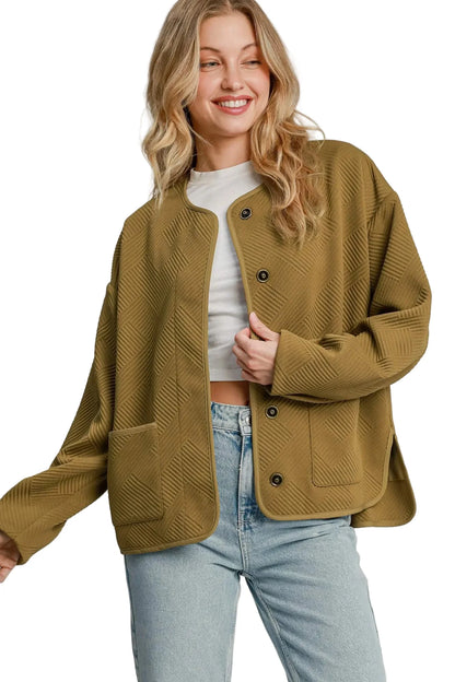 Garden Naked Textured Jacquard Jacket
