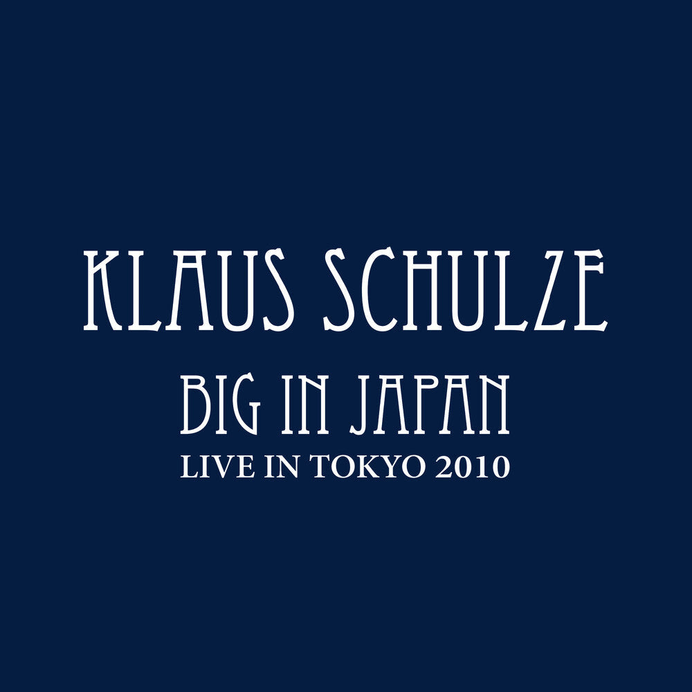 Klaus Schulze - Big In Japan (Aus) Music CD