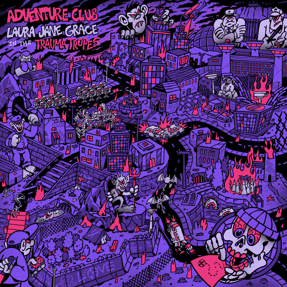 Laura Grace  Jane - Adventure Club [Pink] Vinyl Record