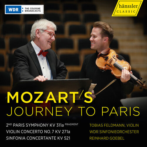 Feldmann,tobias - Mozart's Journey To Paris - Music CD