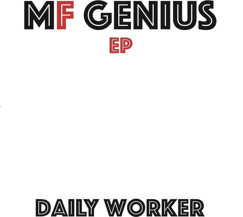 Mf Genius - Daily Worker [LP] Vinyl Record