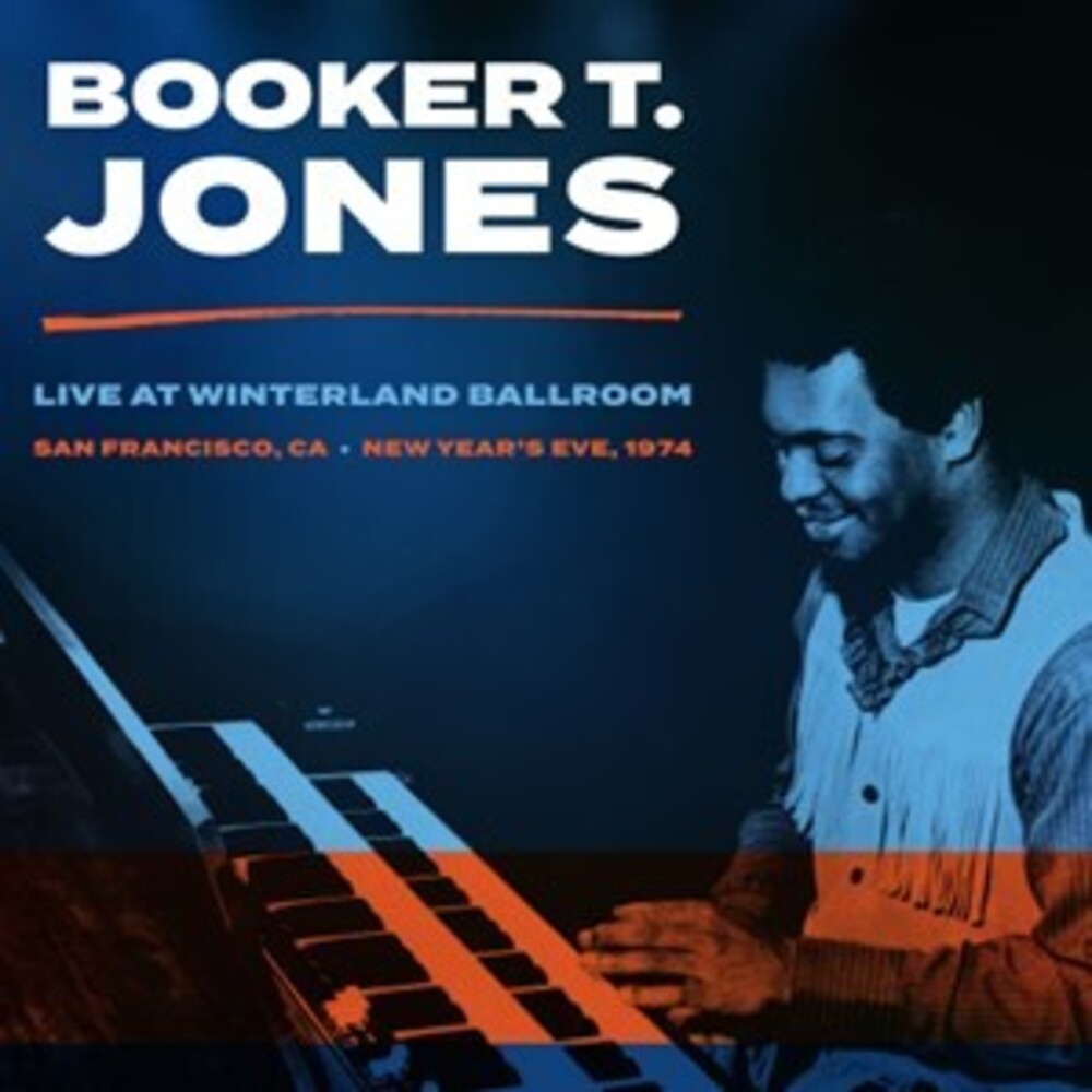 Jones, Booker T - Winterland Ballroom, San Francisco Ca, New Year's Eve 1974 - Clear Green Vinyl [LP] Vinyl Record