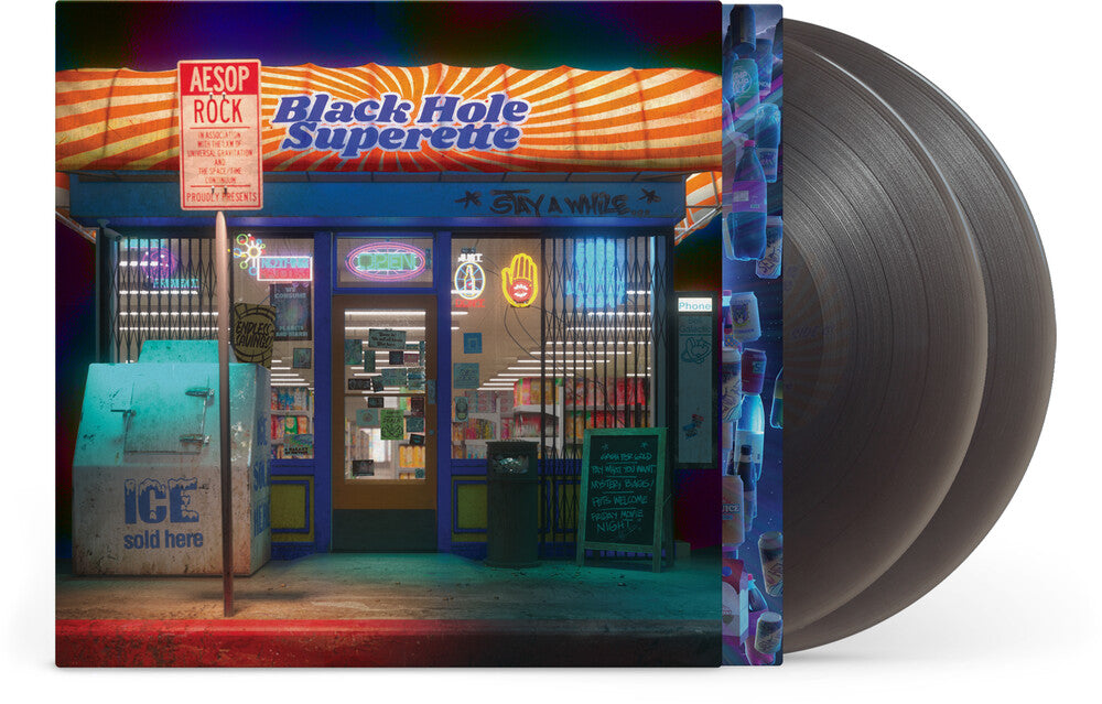 Aesop Rock - Black Hole Superette [Black Ice 2LP] Vinyl Record