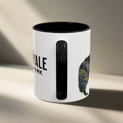 Isle Royal National Park Accent Coffee Mug 11oz 15oz Wolf