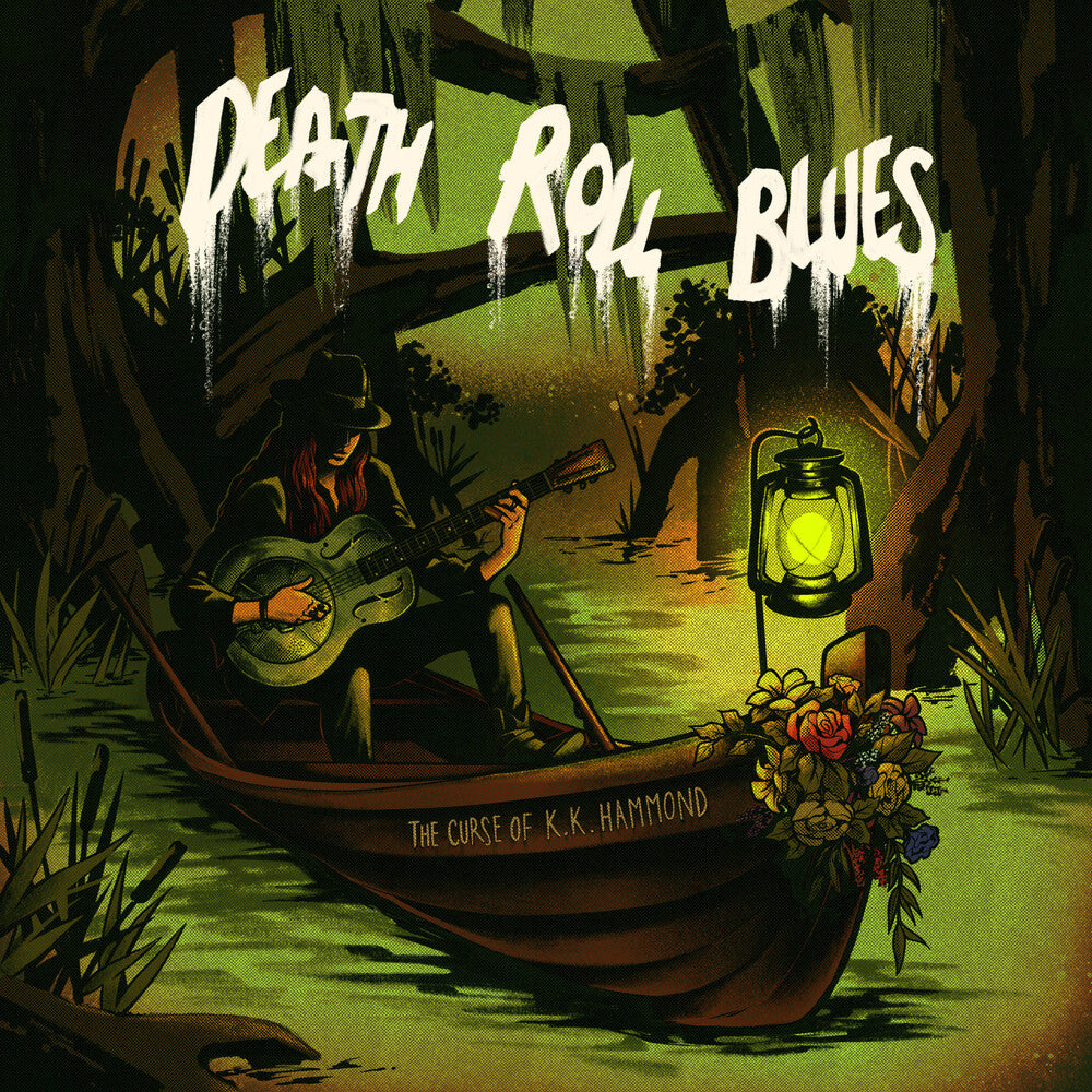 Curse Of K.K. Hammond ( K Hammond .K. ) - Death Roll Blues - Green & Clear Splatter Vinyl [LP] Vinyl Record