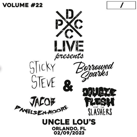 Sticky Steve / Borrowed Sparks / Danielsen-Moore - Dcxpc Live Vol22 [LP] Vinyl Record