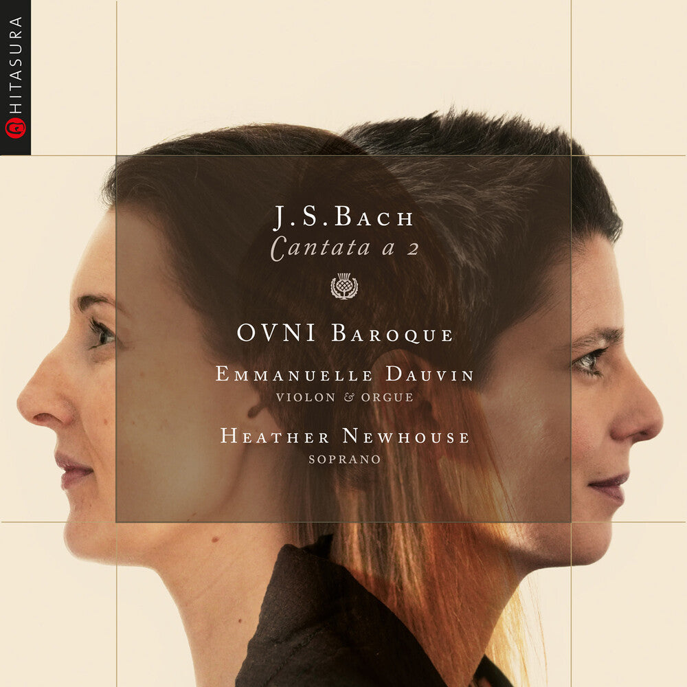 Emmanuelle Dauvin - J. S. Bach: Cantata A 2 Music CD