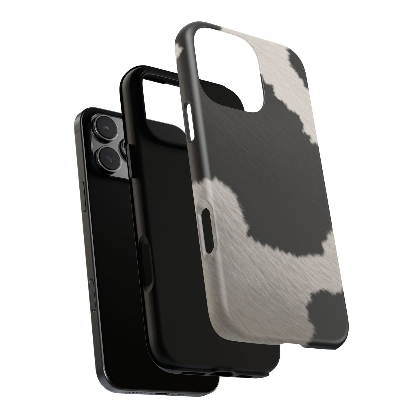 Stylish Cow Print Tough Phone Case