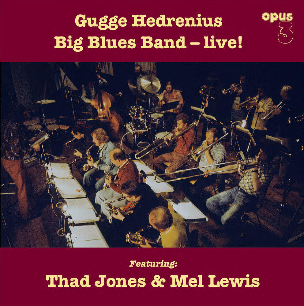 Hedrenius, Gugge Big Blues Band - Gugge Hedrenius Big Blues Band Live! [LP] Vinyl Record