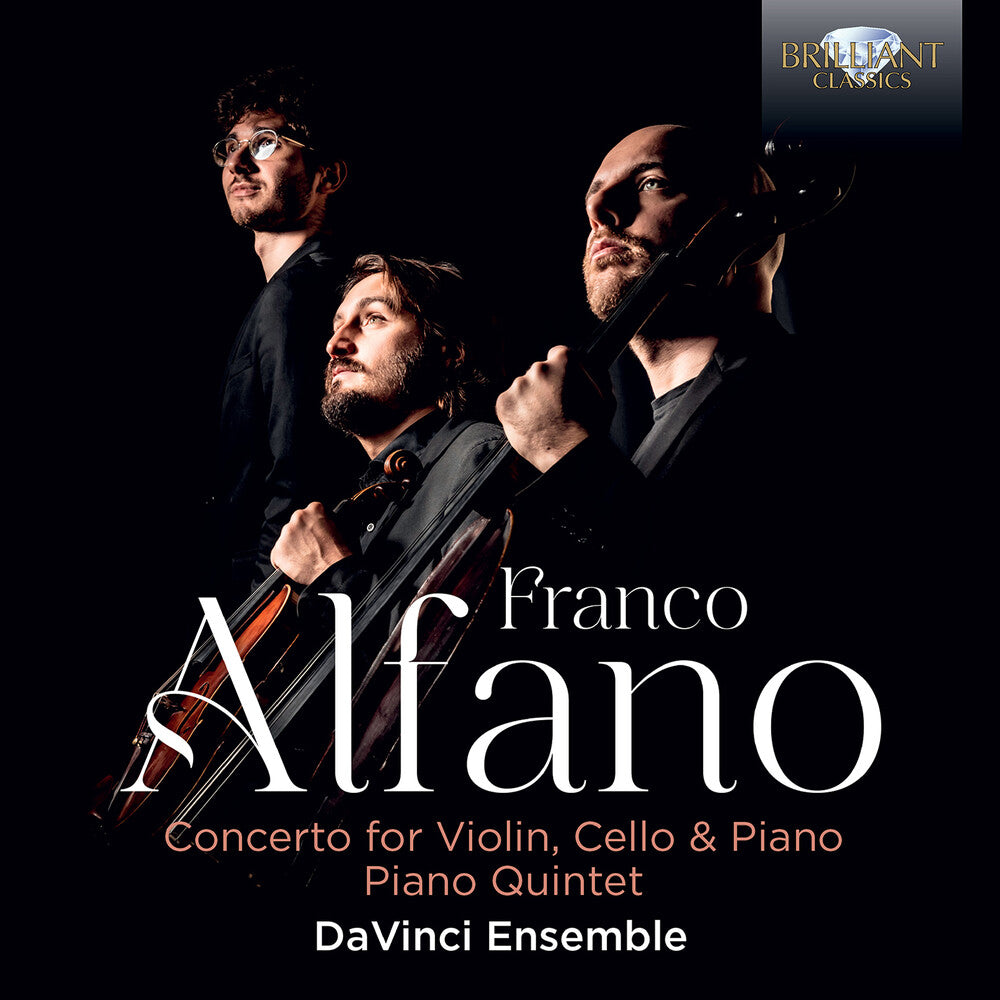 Da Vinci Ensemble - Alfano: Con For Violin Vc & Pno Piano Quintet Music CD