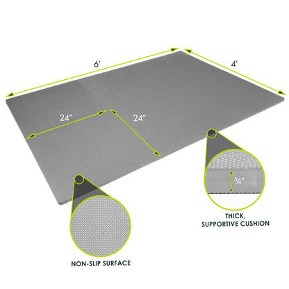 ProsourceFit Exercise Puzzle Mat 0.75"