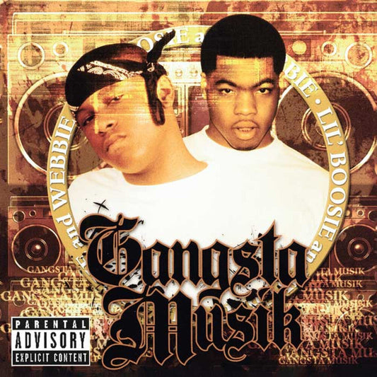 Lil Boosie & Webbie - Gangsta Musik [LP] Vinyl Record