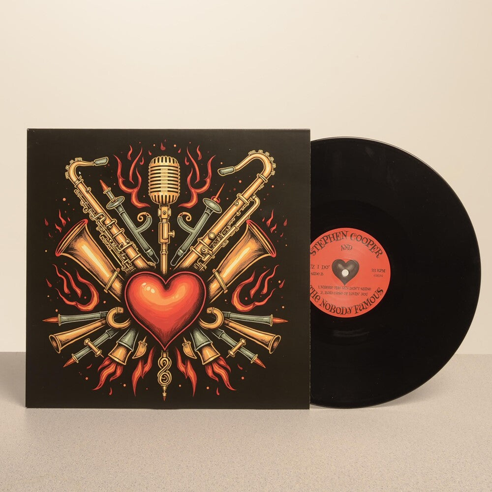 Stephen Cooper - Cuz I Do [LP] Vinyl Record