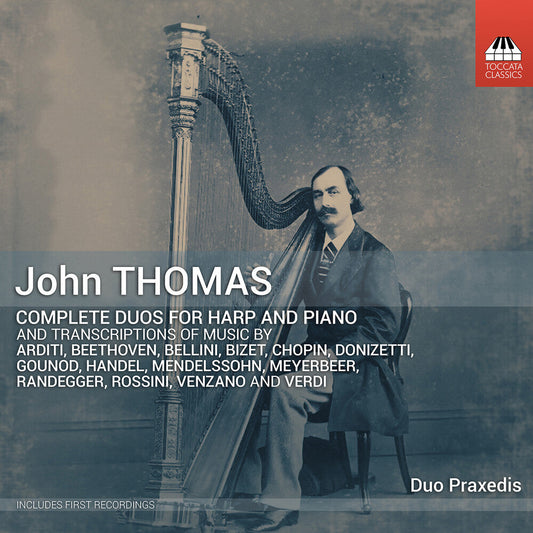 Duo Praxedis / Hug-Rutti - John Thomas: Complete Duos For Harp & Pno Vol. 1-5 [CD]
