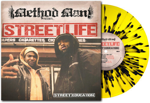 Method Man Presents Streetlife - Street Education 20th Anniversary - Yellow & Black - Vinyl Record