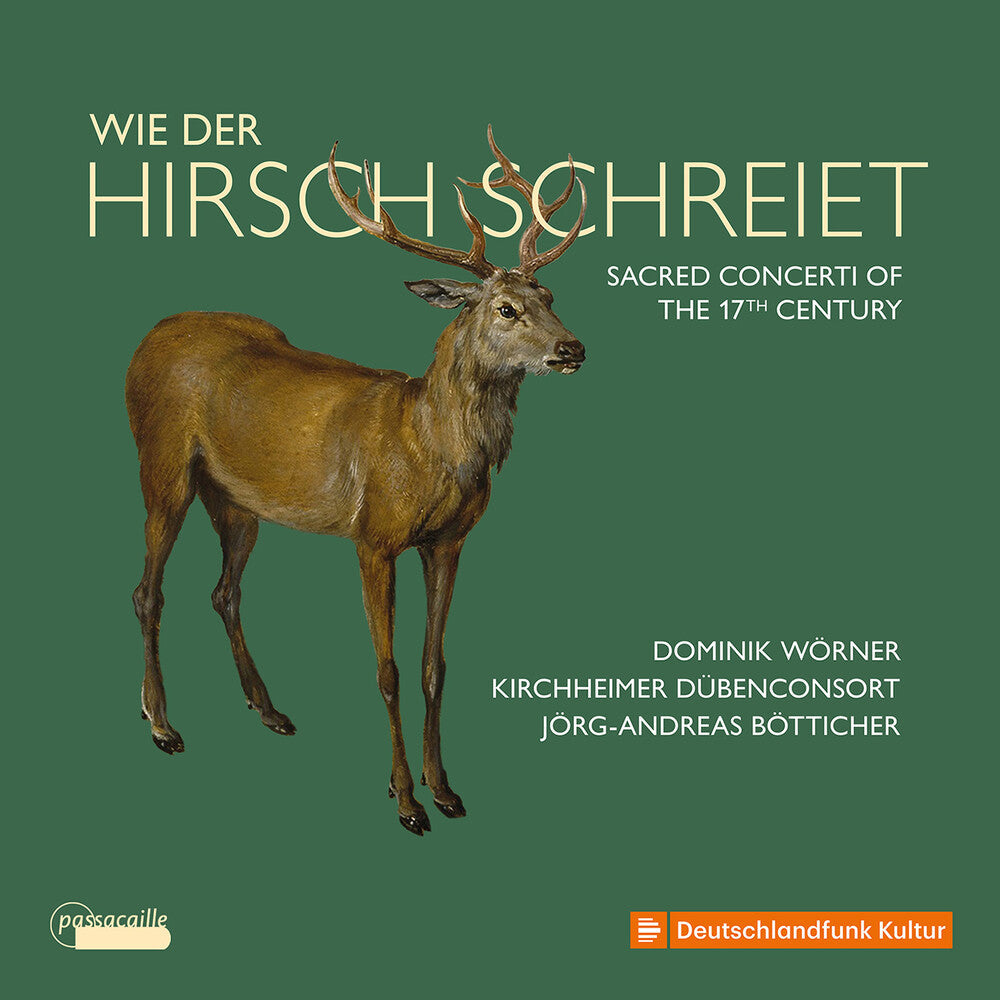 Dominik Worner - Wie Der Hirsch Schreiet - Sacred Concerti Of The 1 Music CD