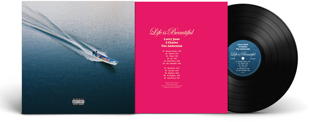 Larry June - Life Is Beautiful [LP] Vinyl Record