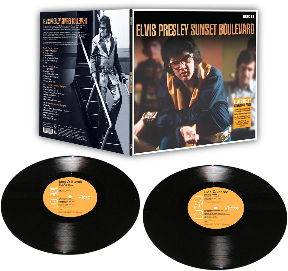 Elvis Presley - Sunset Boulevard [LP] Vinyl Record