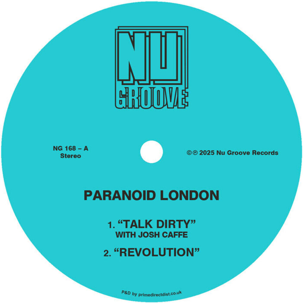 Paranoid London - Talk Dirty [12" Vinyl]