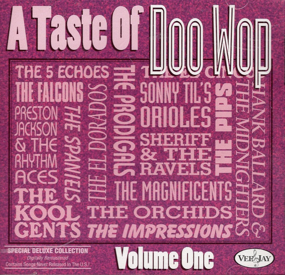 Taste Of Doo Wop Vol. 1 / Various - Taste Of Doo Wop Vol. 1 / Various Music CD