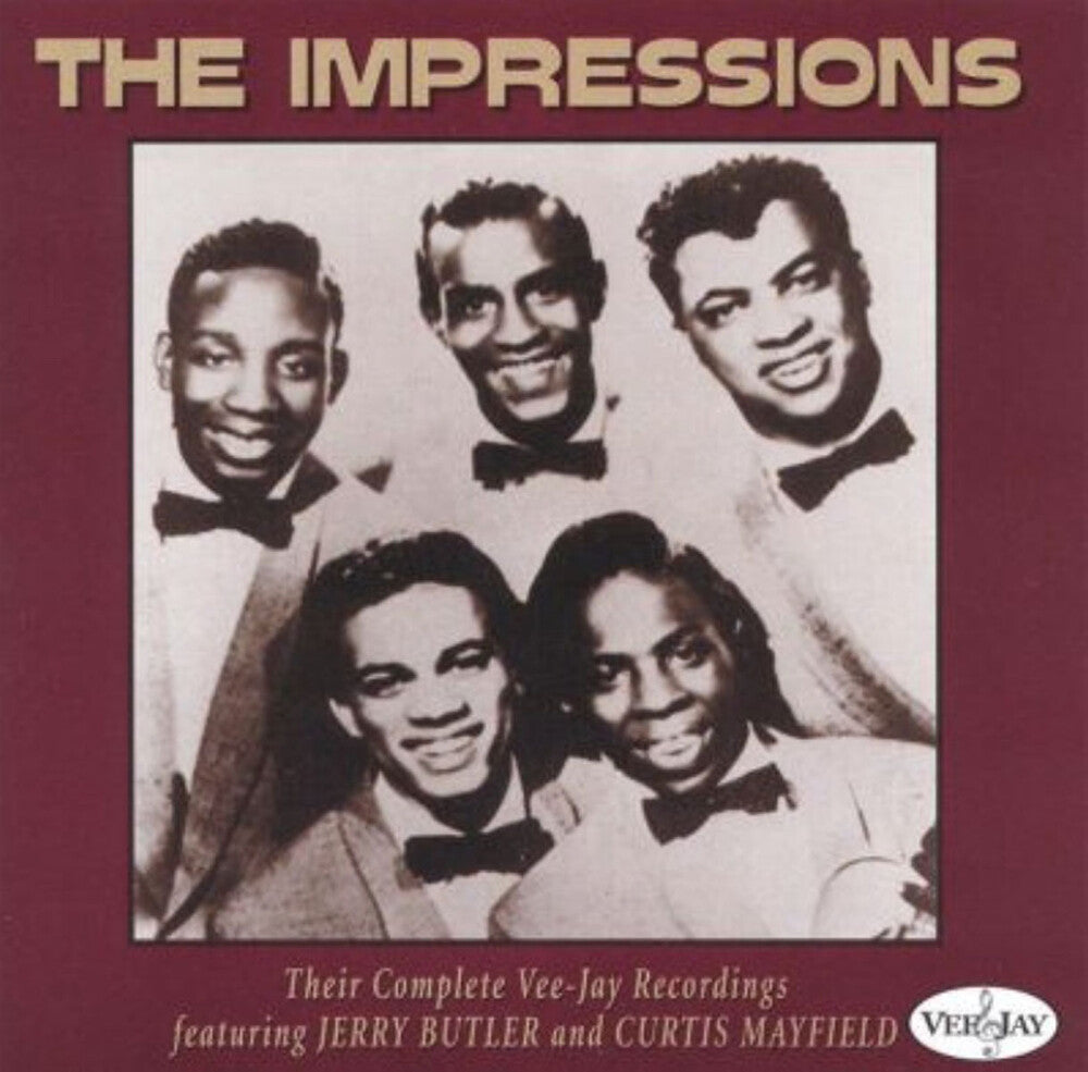 Impressions - Their Complete Vee-Jay Recordings Music CD