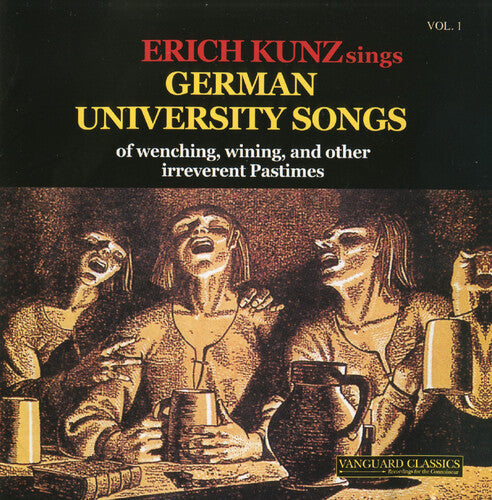 Kunz,erich - German University Songs Vol. 1 - Music CD