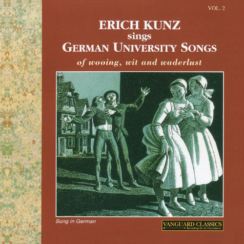 Kunz,erich - German University Songs Vol. 2 - Music CD