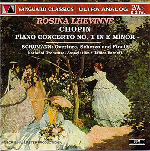 Lhevinne,rosina - Chopin: Piano Concerto No 1 Schumann: Overture - Music CD