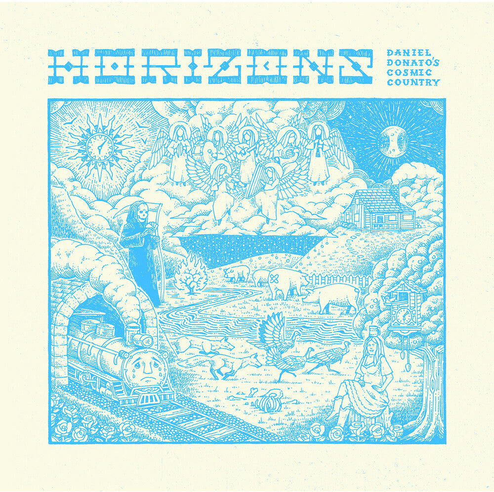 Daniel Donato - Horizons - Clear Blue (Blue) [Clear Vinyl] Vinyl Record