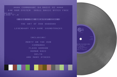 Hubbard,rob - C64 Greatest Sids: Art Of Rob Hubbard - Grey Vinyl - Vinyl Record