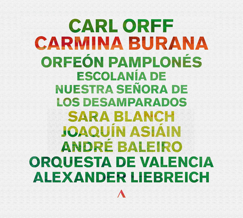 Pamplones, Orfeon - Carl Orff: Carmina Burana [CD]