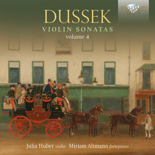 Huber,julia - Dussek: Vn Sons Vol. 4 - Music CD