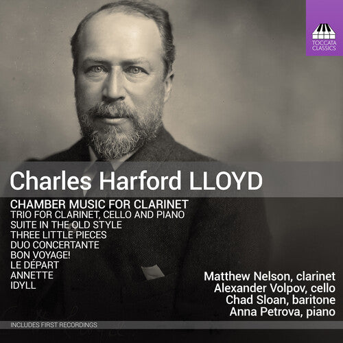 Nelson,matthew - Charles Harford Lloyd: Chamber Music For Clarinet - Music CD
