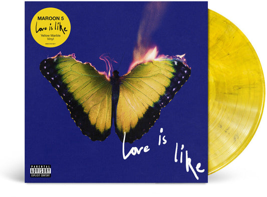 Maroon 5 - Love Is Like [Yellow Marble LP] Vinyl Record
