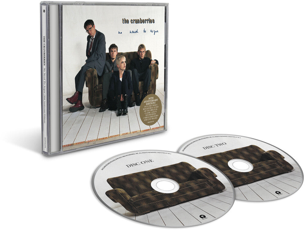 The Cranberries - No Need To Argue (30th Anniversary Edition) -  [Deluxe 2 CD]
