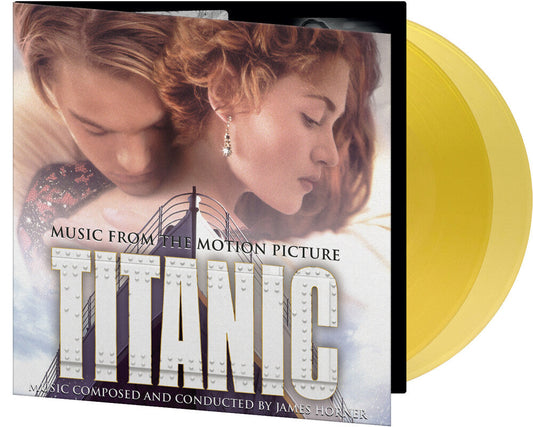 James Horner  (Colv) (Ltd) (Ogv) (Post) (Ylw) - Titanic - O.S.T. [Colored Vinyl] [Limited Edition] [180 Gram] (Post) (Ylw) Vinyl Record