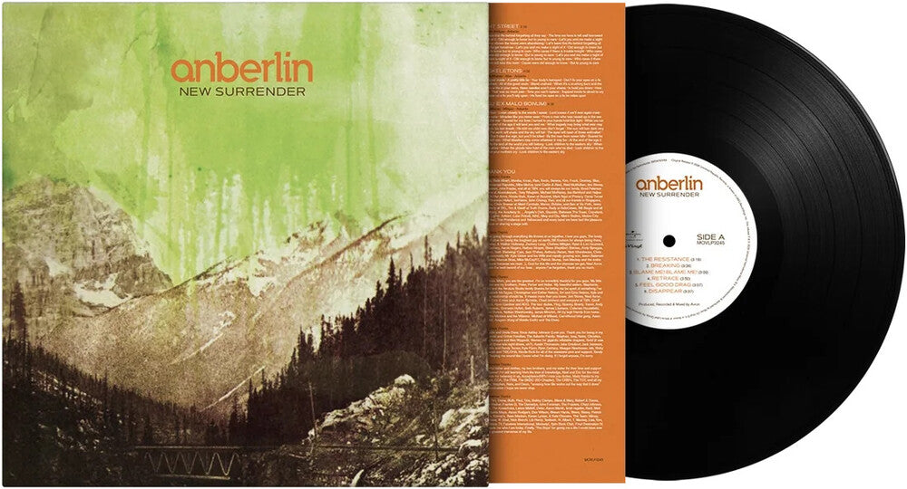 Anberlin - New Surrender - 180-Gram Black Vinyl [LP] Vinyl Record