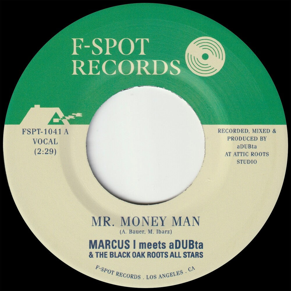 Marcus I Meets Adubta - Mr. Money Man b/w Version [7" Vinyl]