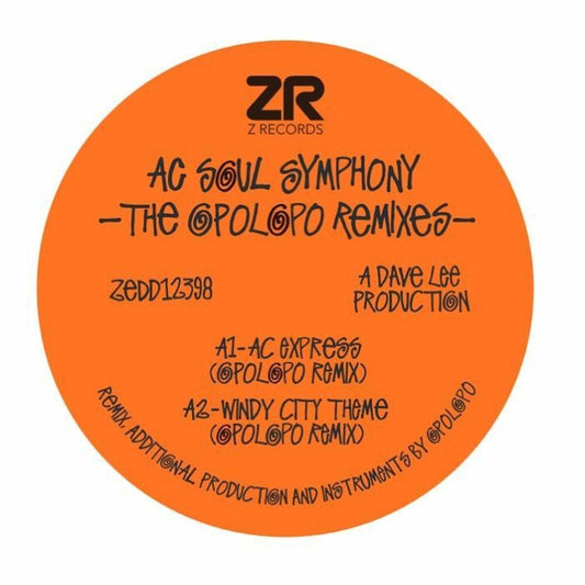 AC Soul Symphony - The Opolopo Remixes [12" Vinyl]