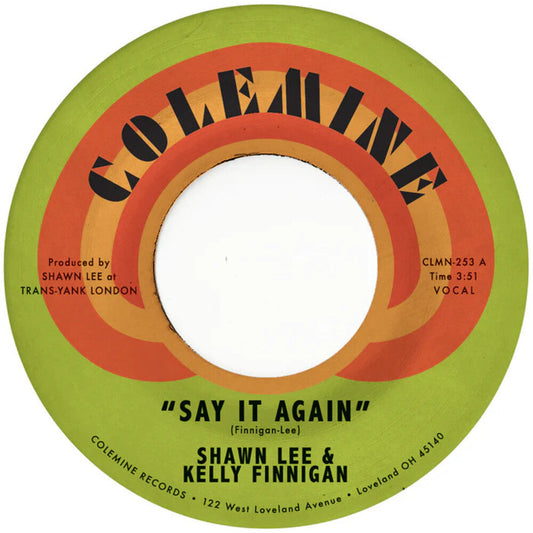 Shawn Lee  / Finnigan,Kelly - Say It Again / Harpsichord Rock [Colored Vinyl] [Clear Vinyl]